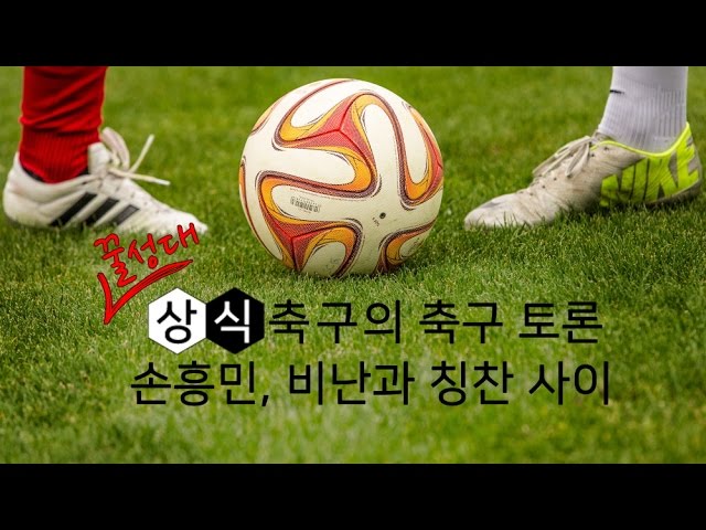 [상식의 축구사회학]상식의 축구 토론 손흥민, 비난과 칭찬 사이