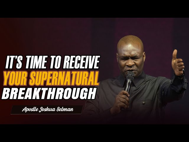 LET GOD TAKE AWAY YOUR PAIN - APOSTLE JOSHUA SELMAN