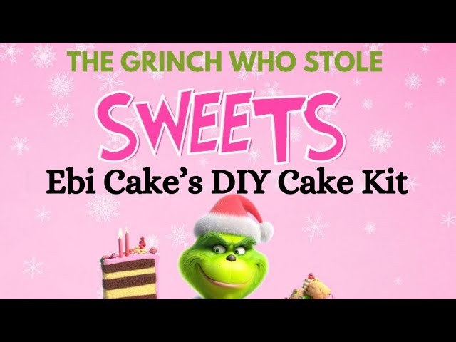 DIY Holiday Cake Kit with Ebi Cakes