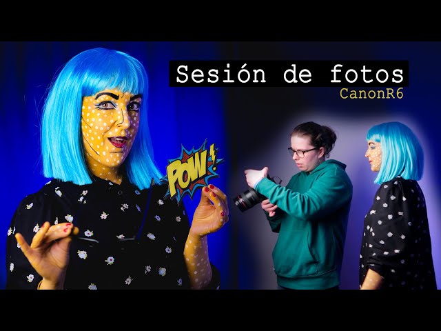 Sesión de FOTOS POP ART en casa | Canon R6