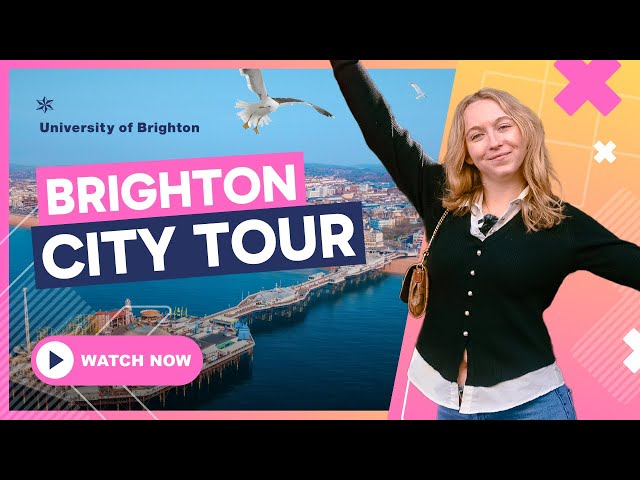 Brighton City Tour 2025– American student takes you on a tour of the city!