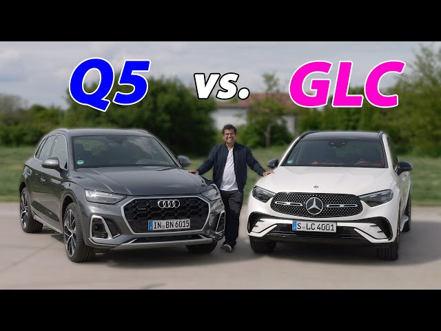 Mercedes GLC vs Audi Q5 SUV comparison REVIEW