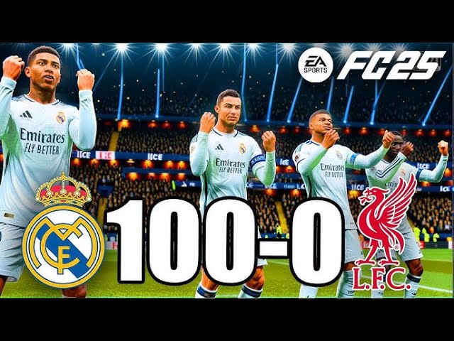 Real Madrid VS Liverpool EA SPORTS FC 25