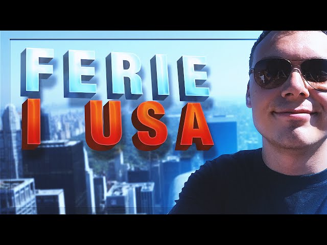 KLARER VI Å VEKKE LILLEBROR? | FERIE I USA! | Norsk Vlog!