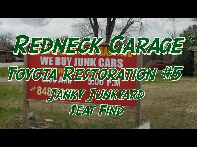 Toyota Pickup Seat - Junkyard Finds and Manus Road Auto Salvage Woes