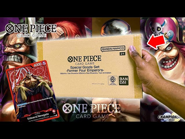 Let’s Open the FOUR EMPERORS One Piece TCG Special Goods Set! PLUS Mail Time!