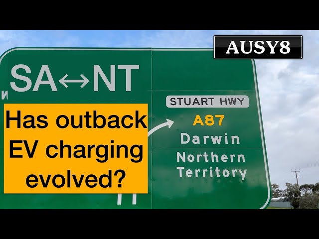 EV outback road trip charging options on SA/NT Stuart highway Apr 2024. #roadtrip  #Tesla #outback