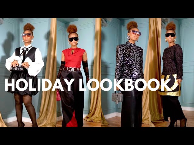 HOLIDAY LOOKBOOK MOST GLAMOROUS PARTY OUTFITS INSPIRATION