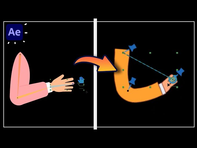 DUIK ANGELA: Hand Rigging with 2 WAYS | After Effects Tutorials