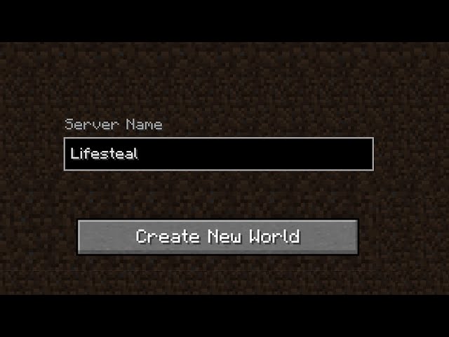 How I Started the Lifesteal SMP...