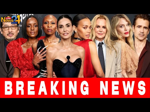 Red Carpet Royalty Angelina Jolie, Demi Moore & Zoe Saldana Shine at Critics Choice Awards 2025!