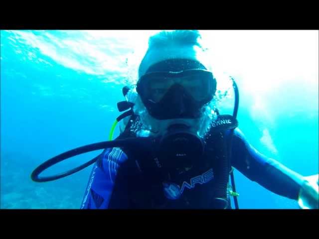 Diving in Kona