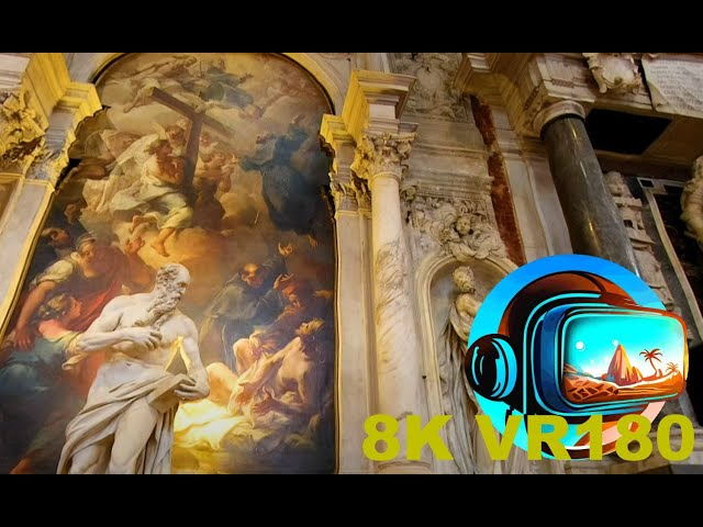 Basilica di Santa Maria Gloriosa dei Frari in San Polo VENICE ITALY Part 1 8K 4K VR180 3D Travel