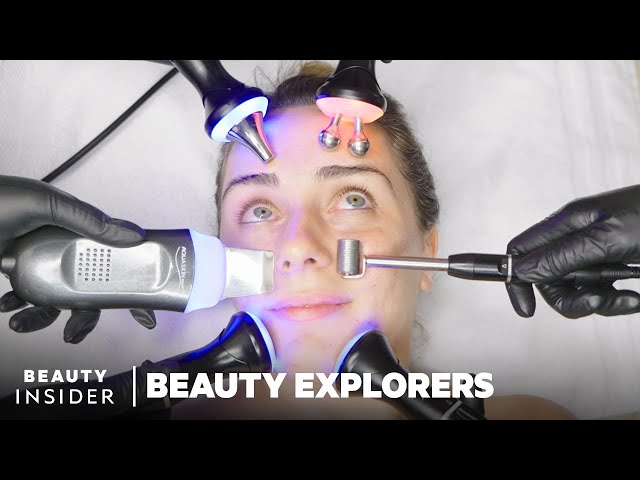 16-Step Facial Includes Microcurrents, Ultrasonic Wand, And More | Beauty Explorers