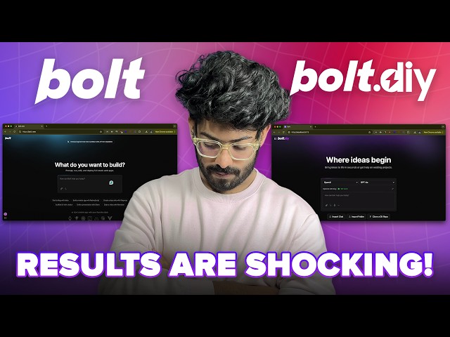 Bolt.DIY (GPT 4o & Gemini) vs Bolt.New | Best AI Coding Tool? - Results Are Not What You Expect!