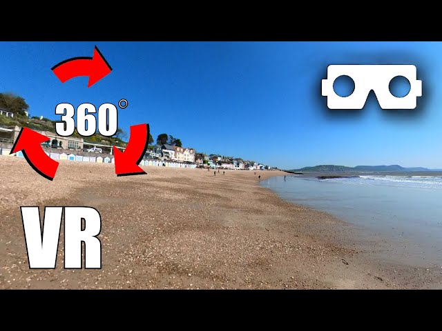 VR 360° Video "ON THE BEACHES" 🔛🏖️🏖️🌊☀️🔾🦶👣 Let's Walk 🦶☀️ (Virtual Reality) #virtualreality #vr360