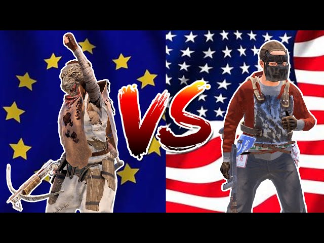 Who has the hardest server in Rust? (EU vs US)