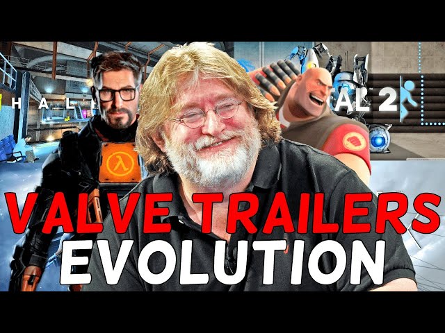 An Actually Accurate Evolution of Valve Games Trailers