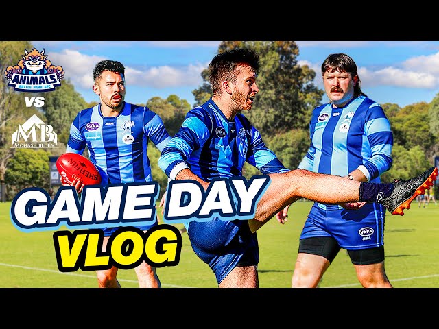 I Kicked 8 Goals In A Game Of Footy | Game Day Vlog (Round 4)