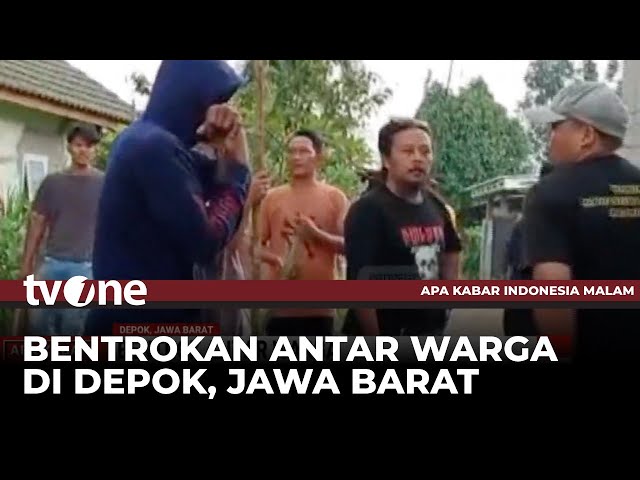 Sekelompok OTK Bersajam Serang dan Bakar Rumah Warga di Depok | AKIM tvOne