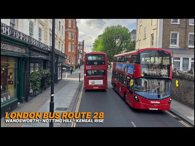 London Bus Adventure: Wandsworth to Kensal Rise | Discovering West London Neighbourhoods on Bus 28 🚌