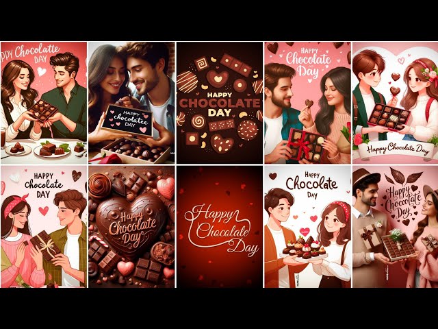 Happy Chocolate Day Wishes Photo 2025 | Chocolate Day Wish images | Chocolate Day quotes, images,pic