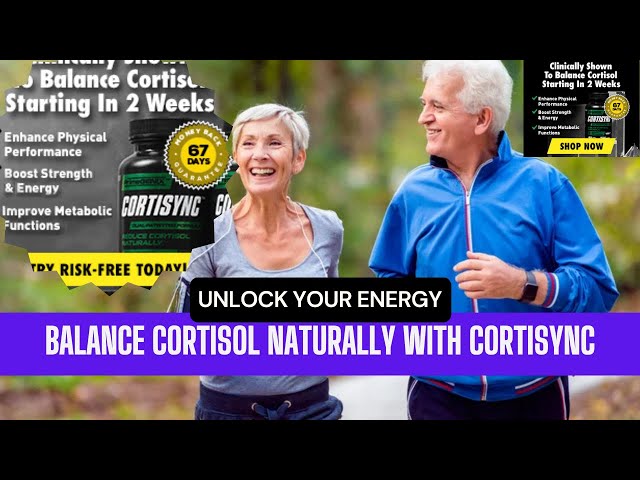 Unlock Your Energy | Balance Cortisol Naturally with CortiSync #cortisync