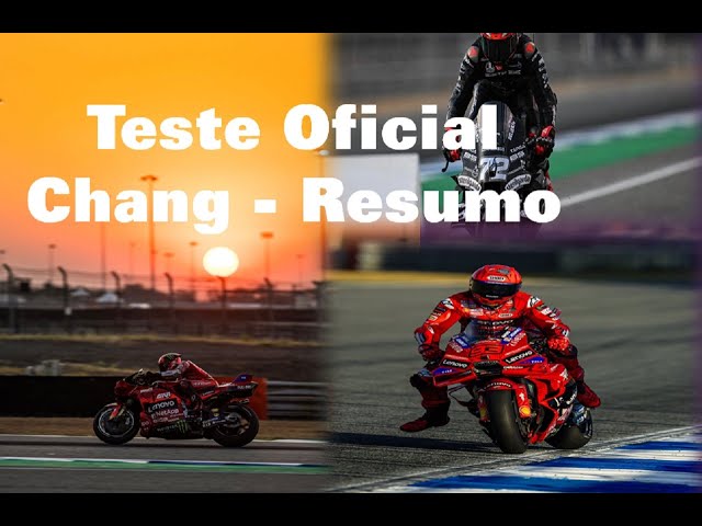 MOTOGP - #TESTES oficiais Tailândia - Confira os tempos e #RESUMO final