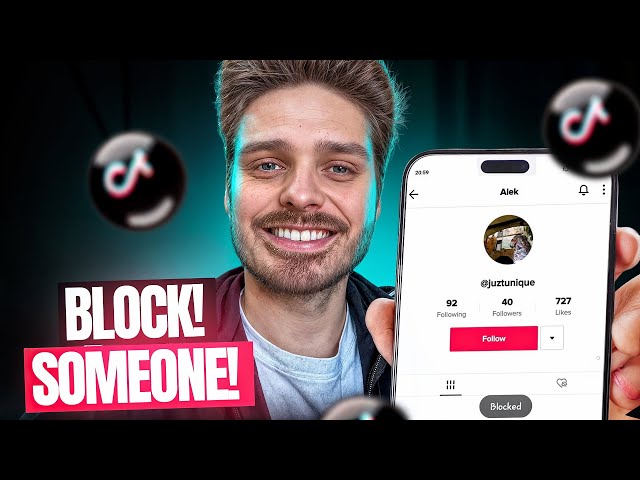 How to BLOCK Someone on TIKTOK 2025