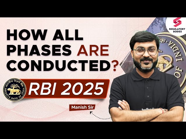 How RBI Grade B Exam conducted? RBI Grade B 2025 Exam Pattern | RBI Notification 2025 | Manish Sir