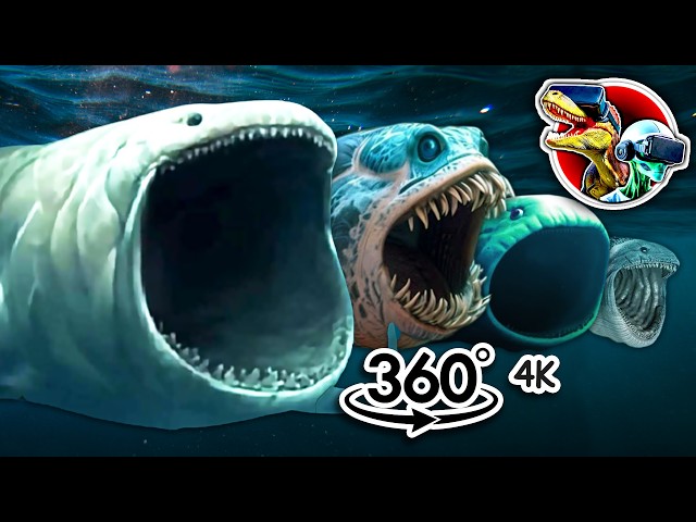 360 Evolution of Bloop with Size Comparison | 360 video 4K