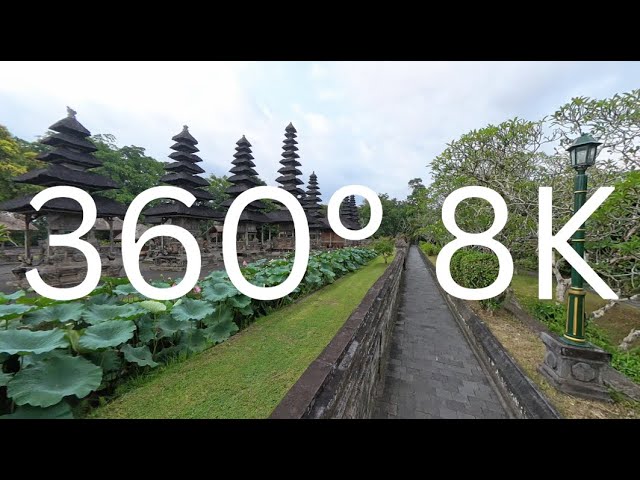 360° VR Tour | 8K Taman Ayun Temple Walking Through Stunning Balinese Architecture