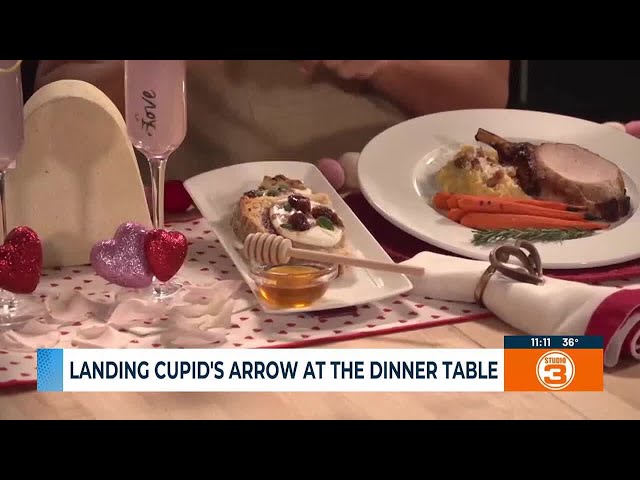 Landing cupid's arrow at the dinner table