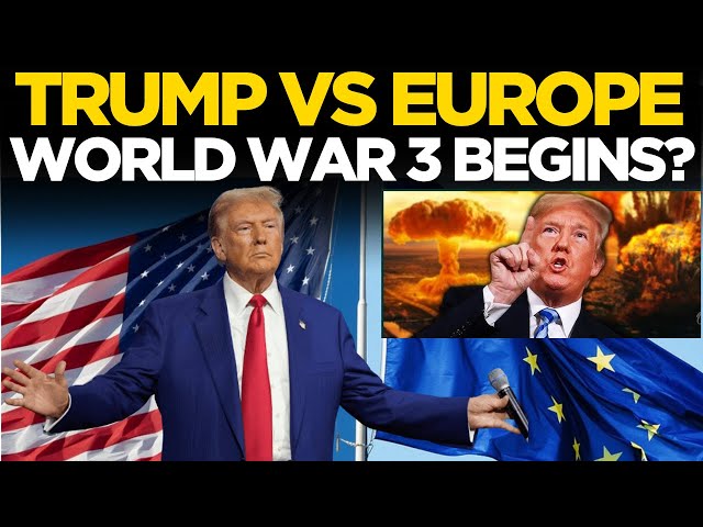 Trump LIVE | US President Trump Humiliates Europe | World War 3 Begins? Trump Latest Live | US News