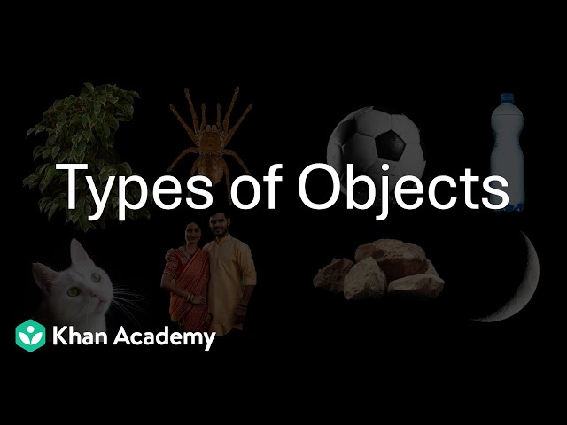 Objects & Their Classification | Different Types of Objects | Middle School | Science | Khan Academy