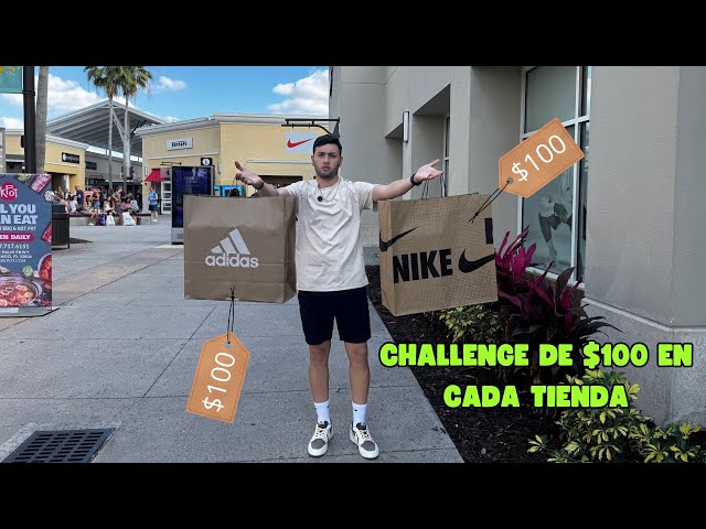 CHALLENGE DE $100 EN NIKE VS $100 EN ADIDAS 🔥 ¡¿Quién gana?!