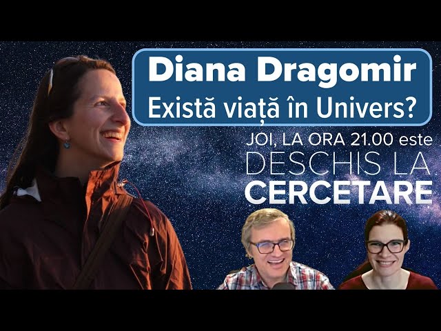 Va găsi telescopul James Webb viață extraterestră? LIVE cu Diana Dragomir, cercetător NASA