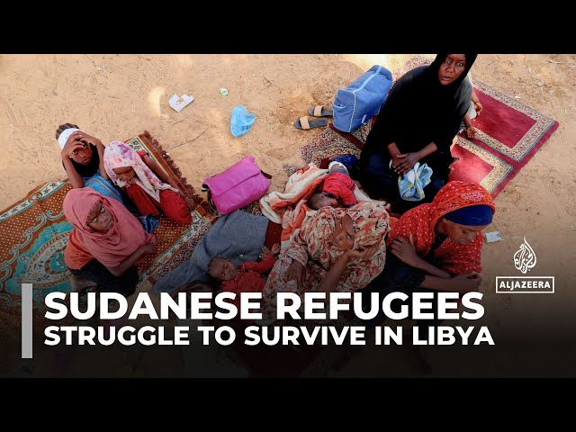 Sudanese refugees in Libya face harsh conditions without basic necessities