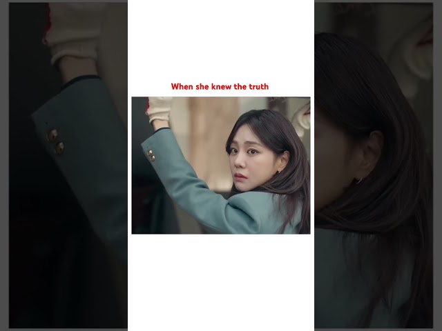 When she knew the truth # study group # kdrama release...