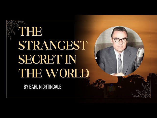 Transform Your Mindset with 'The Strangest Secret' by Earl Nightingale| Meditation + Universe Vibes