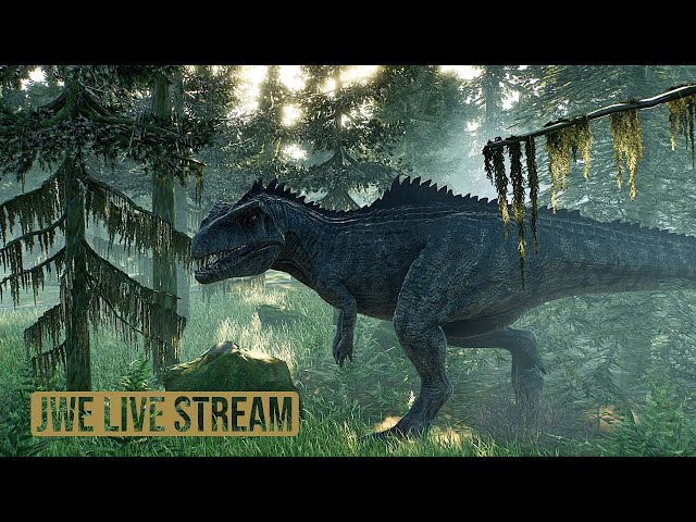 JURASSIC WORLD EVOLUTION 2 - SANDBOX PARK - DINOSAURS LIVE STREAM- ALL DINOSAURS IN ONE PARK!