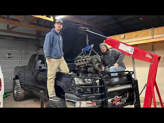 Silverado 5.3 DIY rebuild part 1 - pulling the 230,000 mile engine!