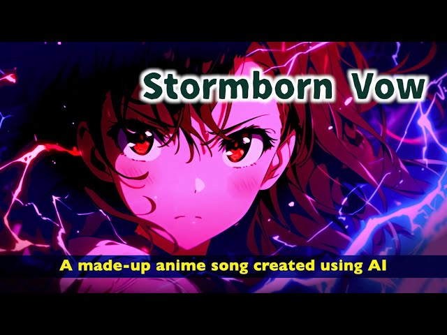 Stormborn Vow / A made-up anime song created using AI