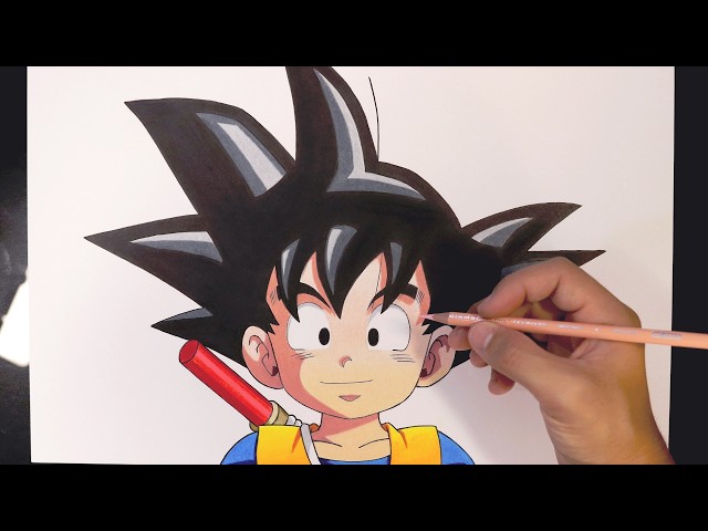 How to draw Kid Goku | Dragon Ball Daima | Step by step drawing tutorial