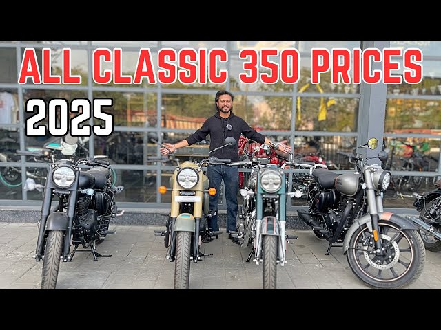 Royal Enfield Classic 350 - 2025 Price List