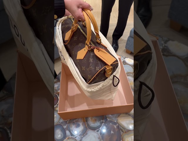 Come with me to pick up my new Louis Vuitton Bag! #louisvuitton #shorts #unboxing