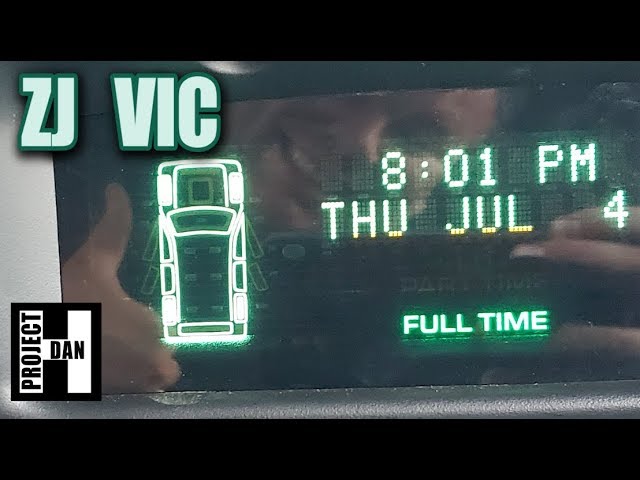 JEEP ZJ VIC INSTALL - SWAPPING A GDM TO VIC ON A 98 GRAND CHEROKEE