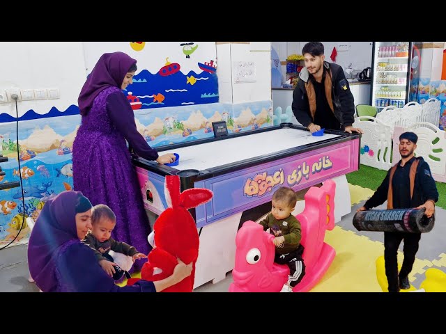 "Karen's Fun Day at the Amusement Park: Essential Shopping with Ibrahim and Sogra"