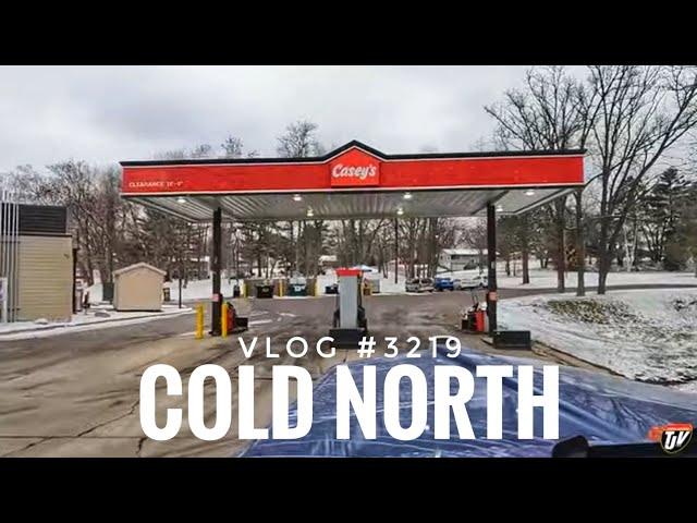 COLD NORTH | My Trucking Life | Vlog #3219