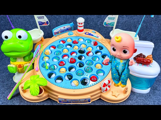 COCOMELON ASMR ✨ Satisfied When Opening the COCOMELON Fishing Toy , CRONG Toilet ASMR 😍DX Unboxing🌈